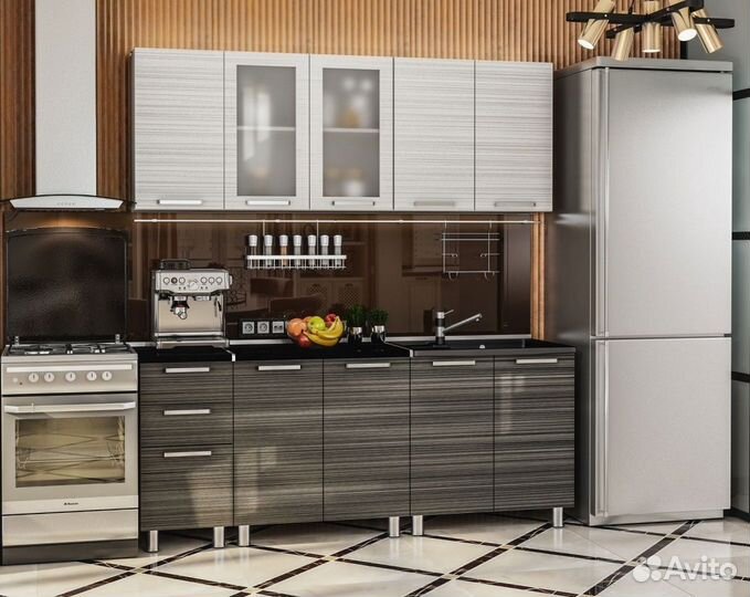 Кухня титан 2,0м