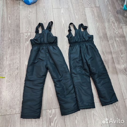 Зимние брюки для мальчика 110-116 см