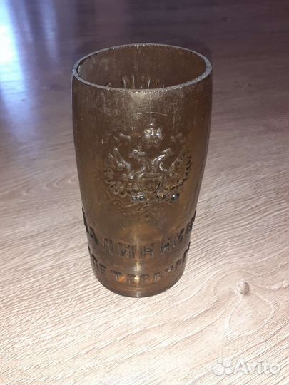 Ваза фужер из старинной царской бутылки