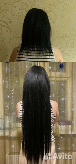 Афронаращивание волос