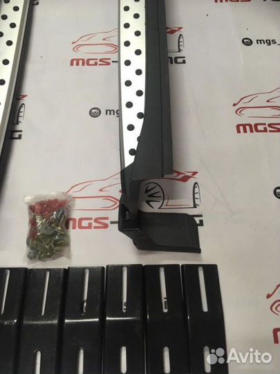 Пороги KIA Sportage 15+ дизайн 4