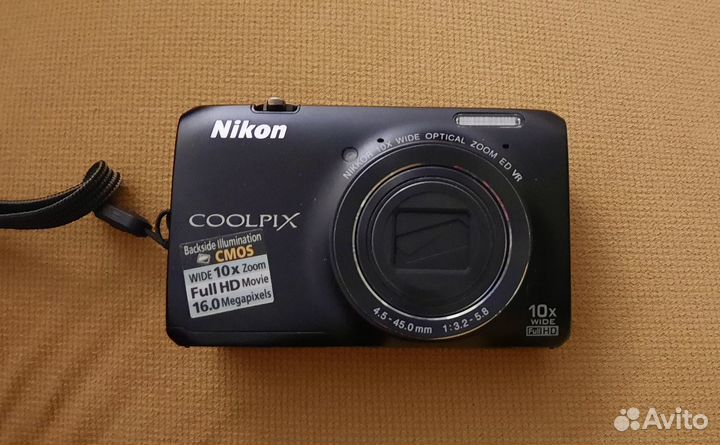 Компактный фотоаппарат nikon coolpix S6300