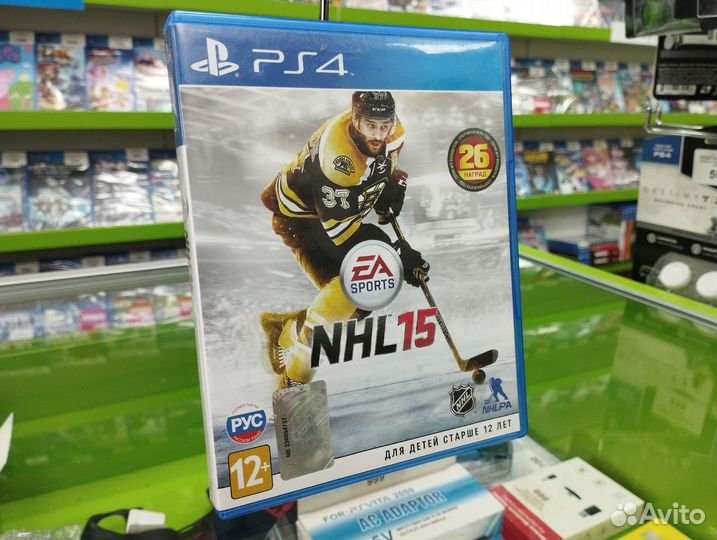 NHL 15 (Б.У Игры PlayStation 4)
