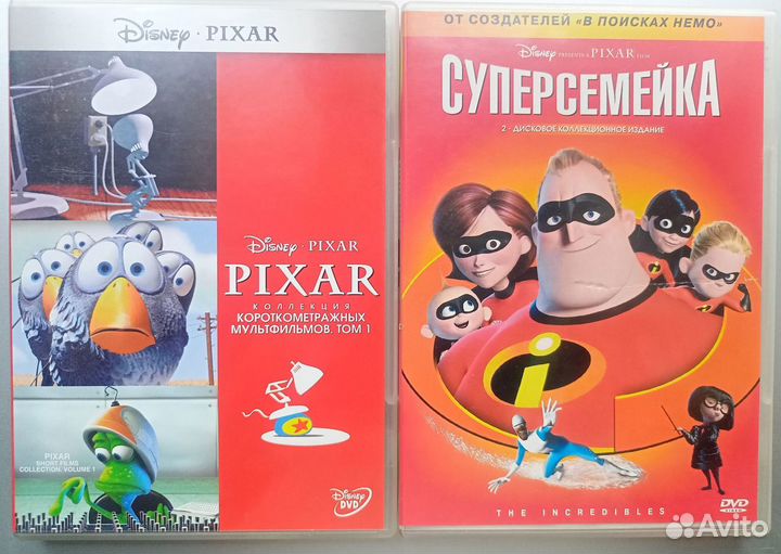 Дисней мультфильмы на DVD