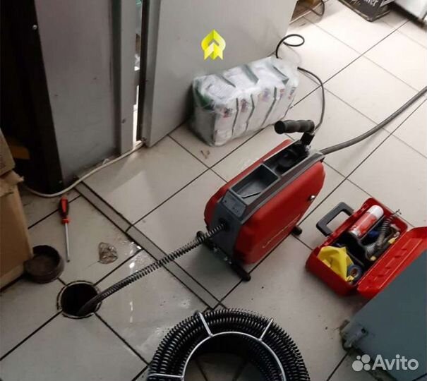 Телеинспекция, прочистка, промывка канализационных