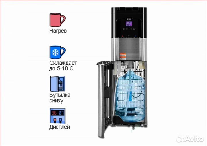 Кулер для воды C11-lxpm, напольный, компрессор