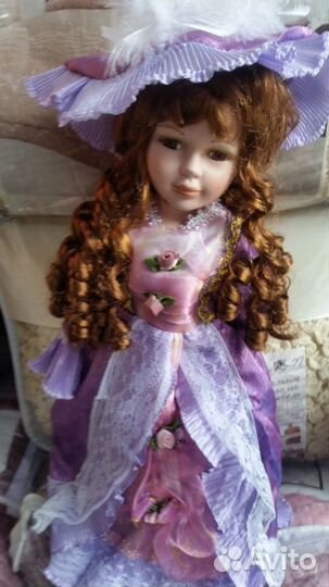Кукла фарфор новая