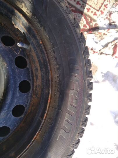 Колеса шипованные 175/70 R14 laufenn