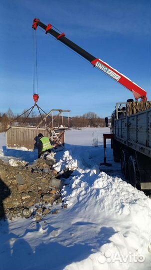 Услуга манипулятора камаз