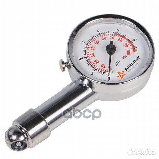 Манометр стрелочный металлический 7 атм aprm02