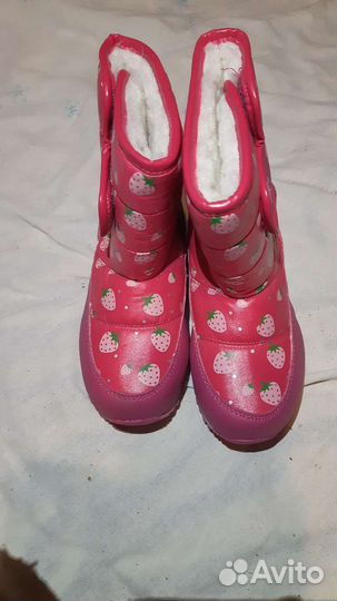 Сапоги для девочки 27 размер