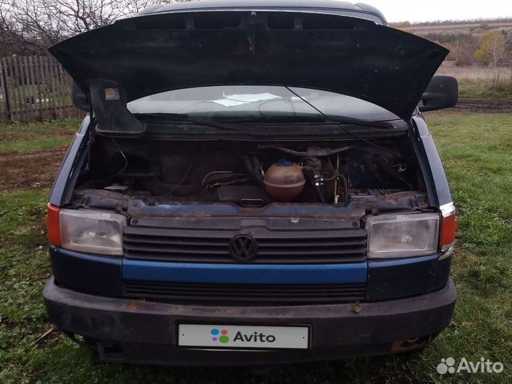 Volkswagen Transporter 1.9 МТ, 1992, 280 000 км