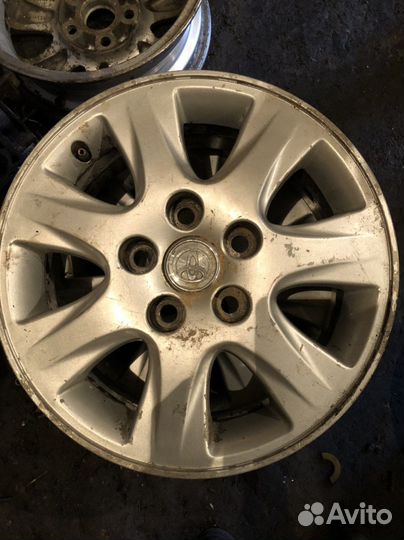 Литые диски r15 на toyota