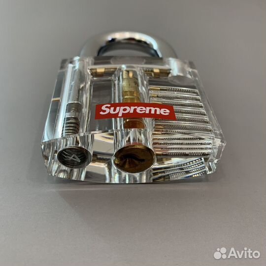 Замок Supreme Transparent Lock Clear оригинал