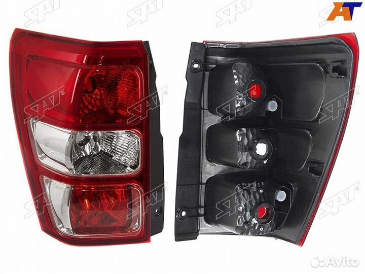 Фонарь задний suzuki grand vitara 05-15 LH с птф