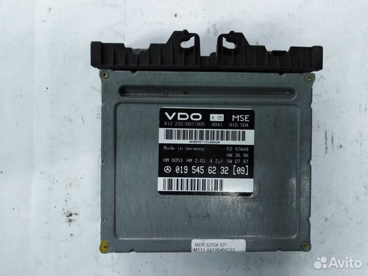 Блок управления Mercedes A0195456232