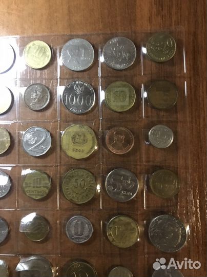 Иностранные Монеты набор 48 шт