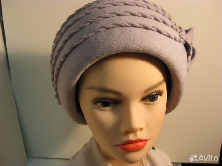 Шапка женская чешский велюр