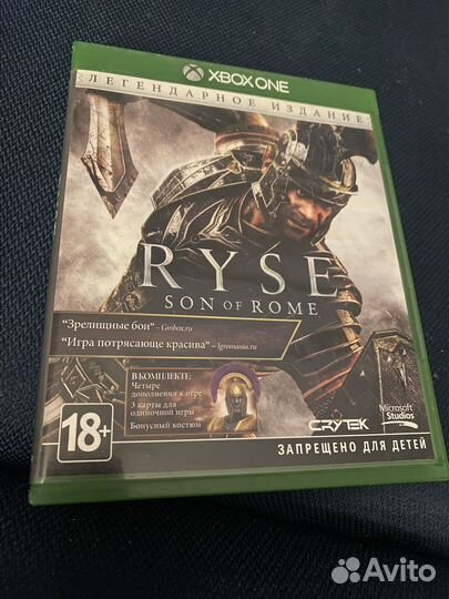 Игра на Xbox - Ryse son of rome