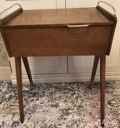 Столик складной консоль ГДР винтажный