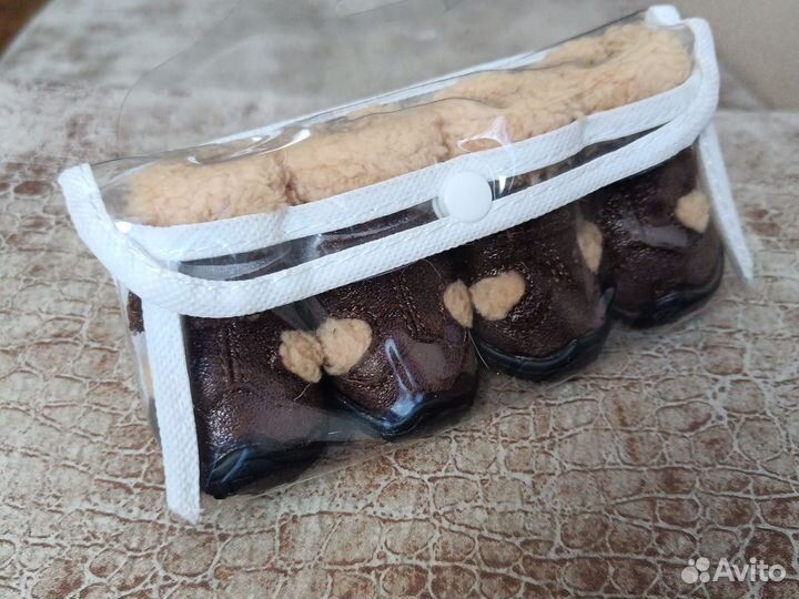 Ботинки зимние для собак