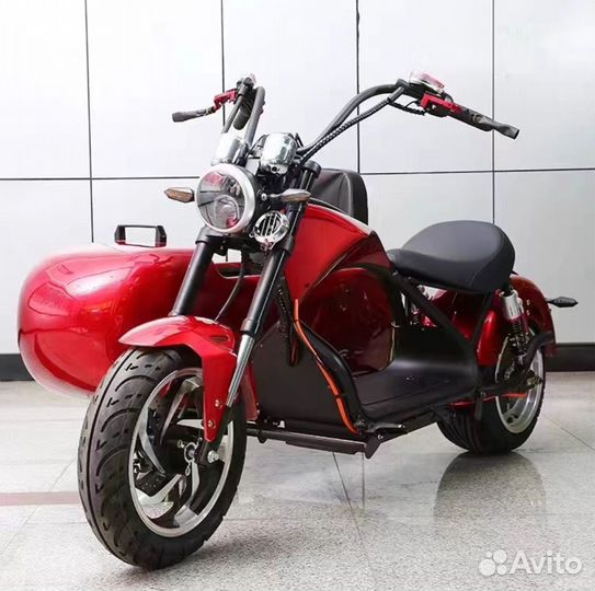 Электроскутер с люлькой, электробайк, мотоцыкл