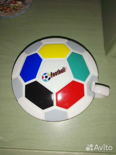 Чашка с крышкой 450 мл. Фарфор. Китай