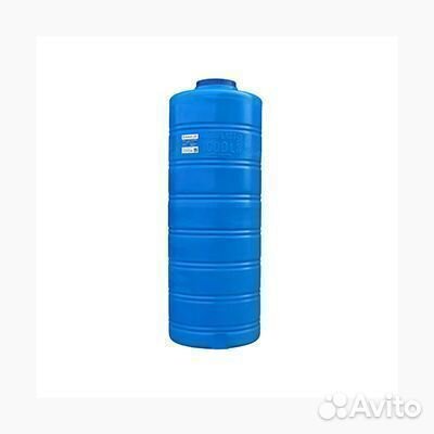 Бочка пластиковая 1000 л для жидкостей (вертикальн