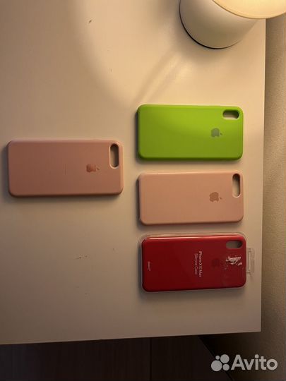 Стекло и чехол на iPhone xs max / 7 plus