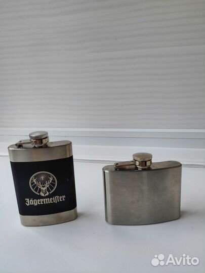 Фляжка коньячная из нержавейки