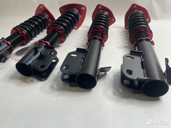 Амортизаторы subaru wrx sti 2.0 винтовая подвеска