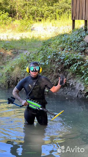 Подводный поиск / металлоискатель/Водолаз/Дайвер
