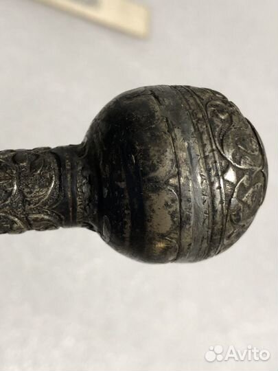 Трость серебро Чернь Кавказ