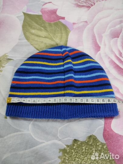 Шапка двойная на 2-3 года