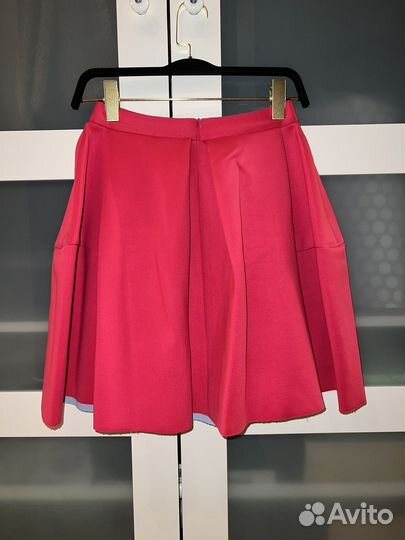 Юбка фуксия из неопрена