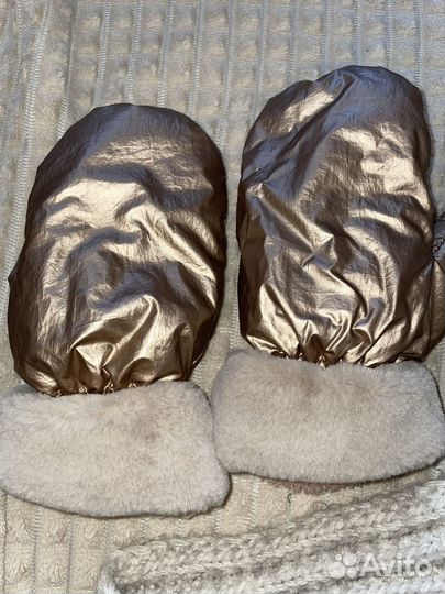 Комплект шапка и шарф женский