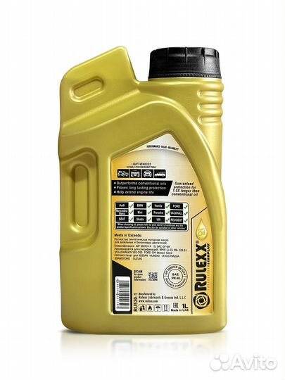 Масло моторное 5w30 Rulexx 1 л