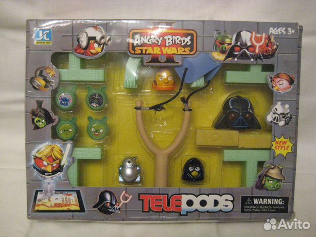 Набор игрушек Angry Birds Star Wars