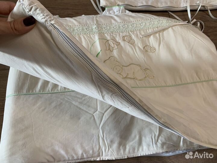 Бортики в детскую кроватку