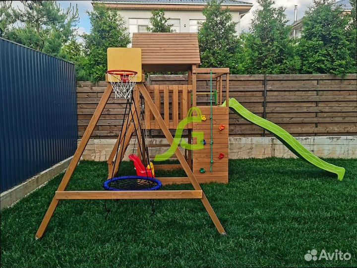 Детский городок в коттедж доставка по россии