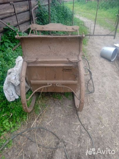 Сани для лошади 1850г