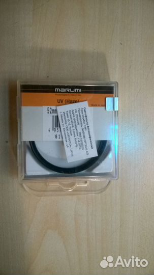 Светофильтр Marumi MC-UV Haze 52