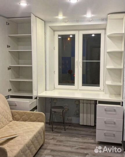 Детская зона у окна для двоих арт 192