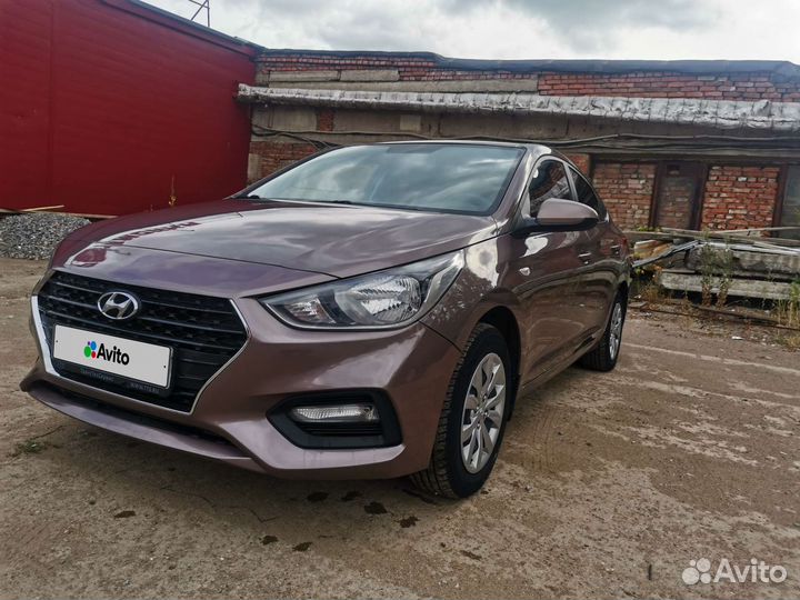 Hyundai Solaris 1.6 МТ, 2019, 104 000 км