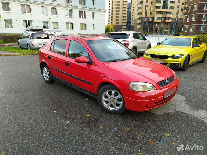 Opel Astra 1.6 МТ, 1999, 207 000 км