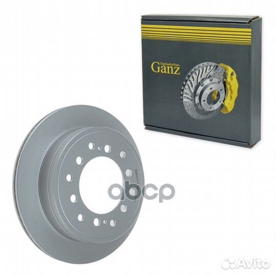 Диск тормозной задний toyota lc prado j150 /ve