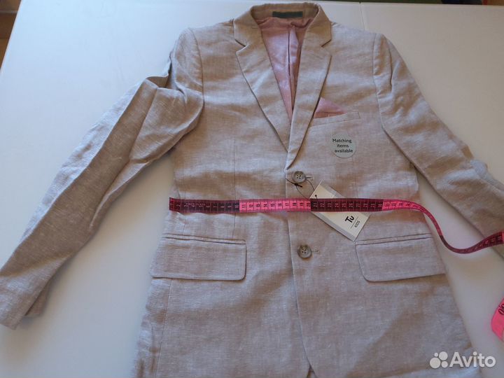 Пиджак новый для мальчика 140 (10 лет)