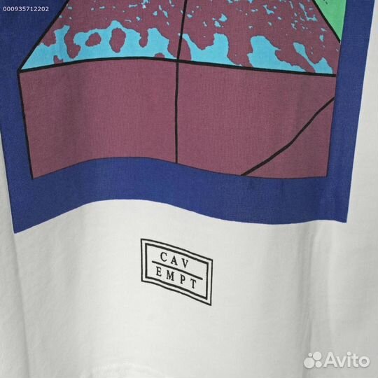 Лонгслив белый cavempt