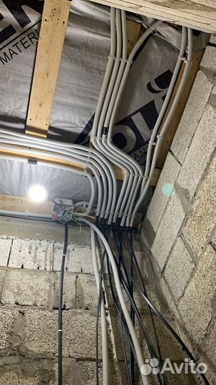Электромонтажные работы