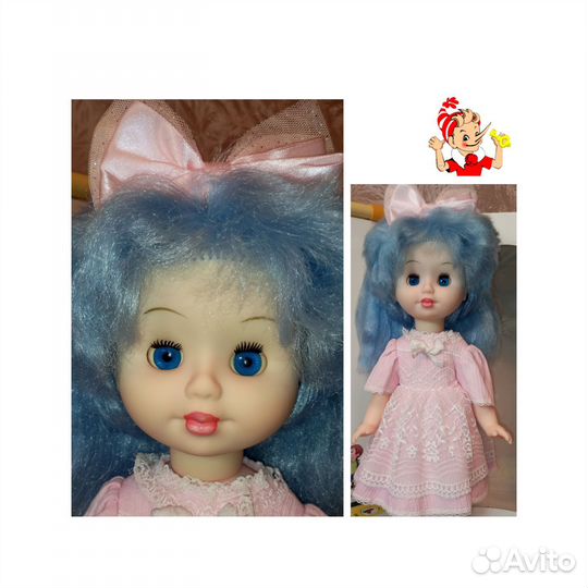 Кукла ленигрушка Мальвина с клеймом в коробке